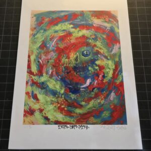Metal Head Space — Signed Print • Edition of 15